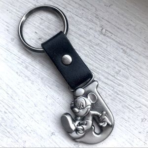 Walt Disney Mickey Mouse J Initial Keychain